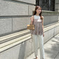 【Mocha Beige】 Bias satin camisole