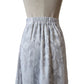 【Ice Gray】Sheer cut jacquard skirt(再入荷)