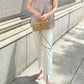 【Mocha Beige】 Bias satin camisole