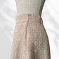【Mocha Beige】Quilted A-line skirt(再入荷)