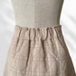 【Mocha Beige】Quilted A-line skirt(再入荷)