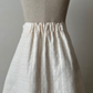 【Ivory】Quilted A-line skirt(再入荷)