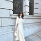 【Beige】V neck side button jumper skirt(再入荷)