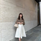 【Ivory】Quilted A-line skirt(再入荷)